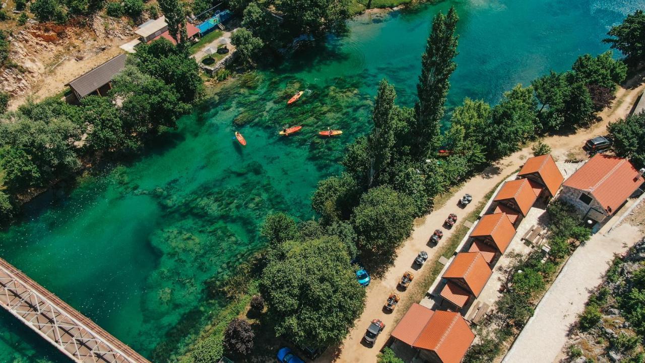 River Huts Zrmanja Obrovac Esterno foto